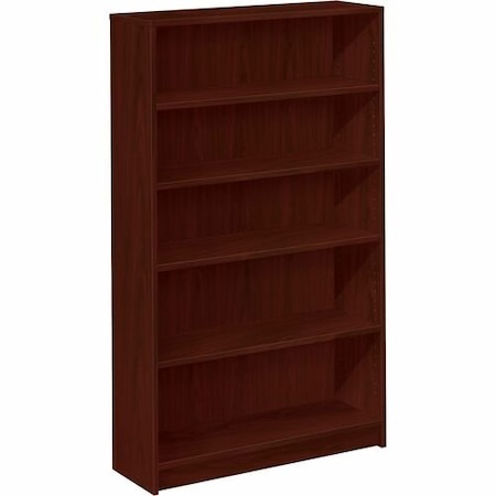 Hon HON 1875N, 1870 Series Bookcase, Five Shelf, 36w X 11 1/2d X 60 1/8h, Mahogany HON1875N